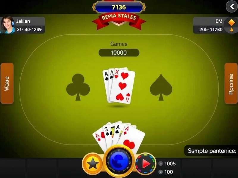 Teen Patti cards and chips on a table