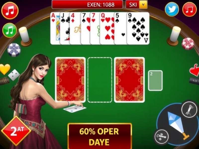 Teen Patti Dada Katera gameplay with cards and chips