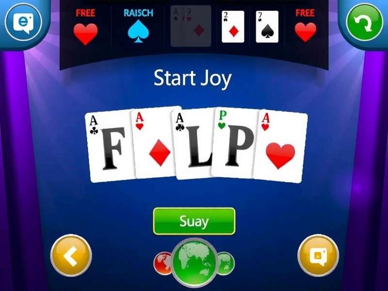 Teen Patti Joy Vip premium game table with golden chips and real-time multiplayer interface