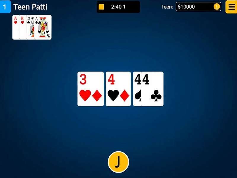 Teen Patti Rules Sequence chart showing hand rankings from highest to lowest with gold and royal theme